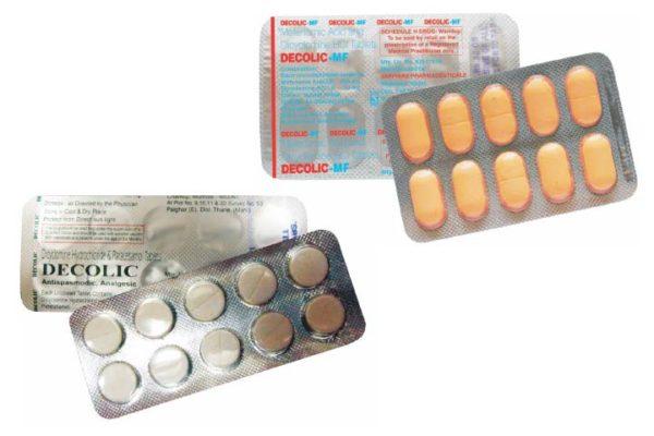 Decolic and Decolic-MF tablets